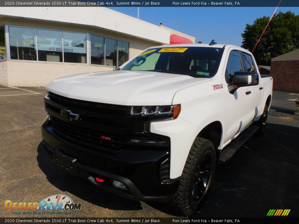 2020 Chevrolet Silverado 1500 LT Trail Boss Crew Cab 4x4 Summit White / Jet Black Photo #7