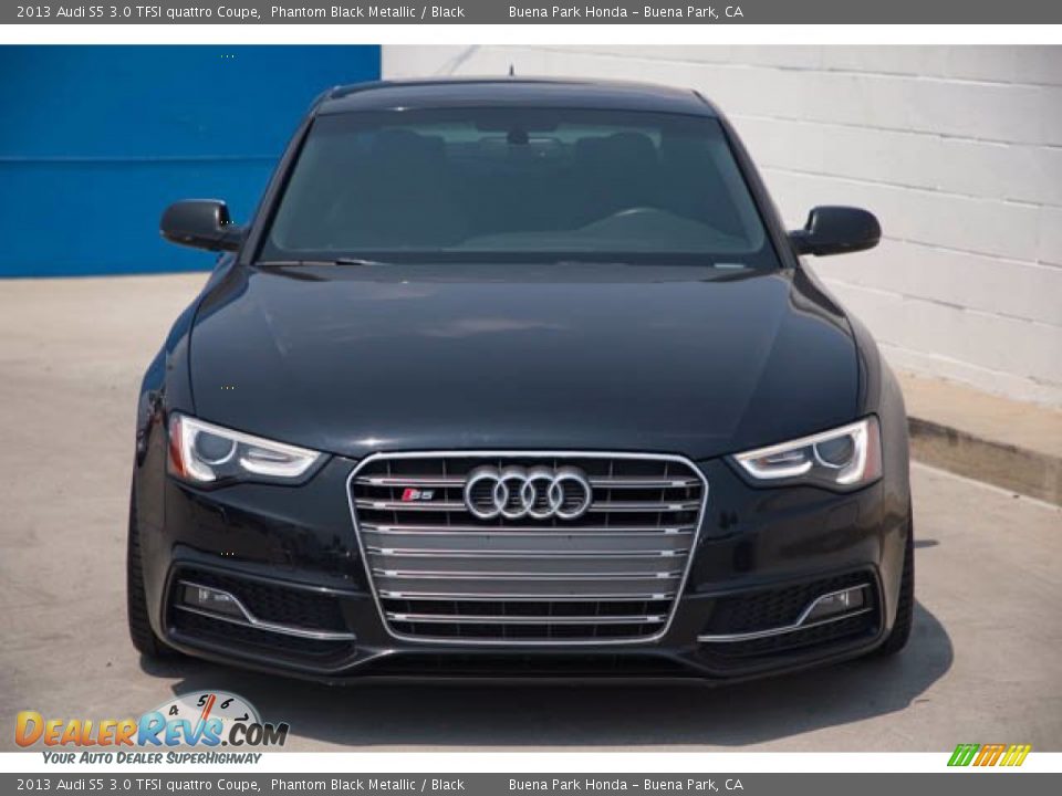 2013 Audi S5 3.0 TFSI quattro Coupe Phantom Black Metallic / Black Photo #7