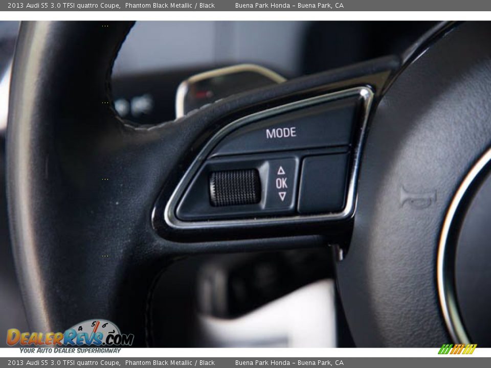 2013 Audi S5 3.0 TFSI quattro Coupe Steering Wheel Photo #14