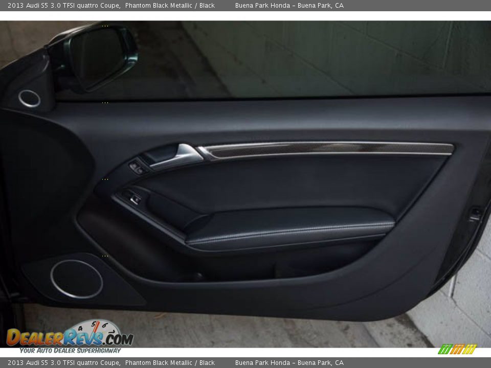 2013 Audi S5 3.0 TFSI quattro Coupe Phantom Black Metallic / Black Photo #28