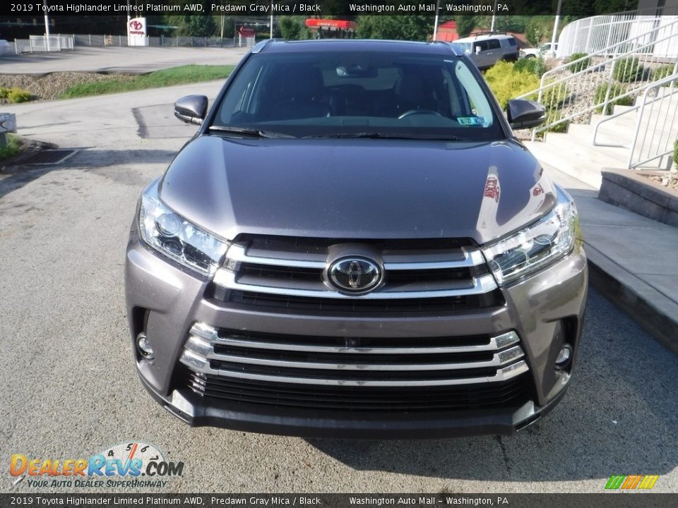 2019 Toyota Highlander Limited Platinum AWD Predawn Gray Mica / Black Photo #13