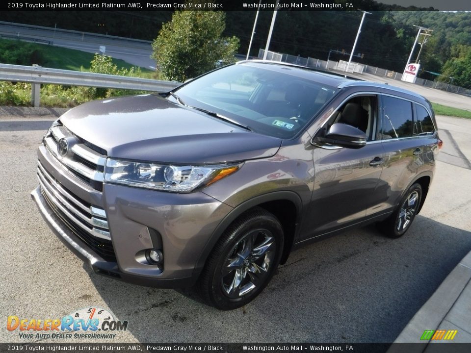 2019 Toyota Highlander Limited Platinum AWD Predawn Gray Mica / Black Photo #14