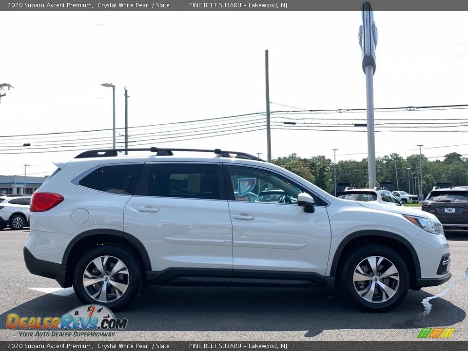 2020 Subaru Ascent Premium Crystal White Pearl / Slate Photo #21