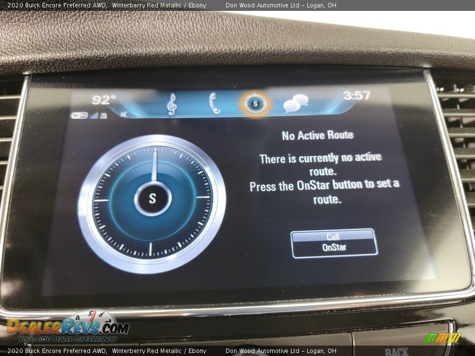 2020 Buick Encore Preferred AWD Winterberry Red Metallic / Ebony Photo #2