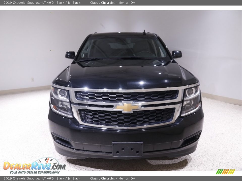 2019 Chevrolet Suburban LT 4WD Black / Jet Black Photo #2