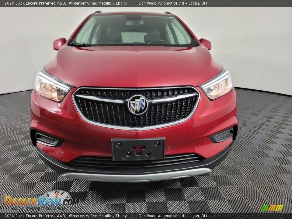 2020 Buick Encore Preferred AWD Winterberry Red Metallic / Ebony Photo #5