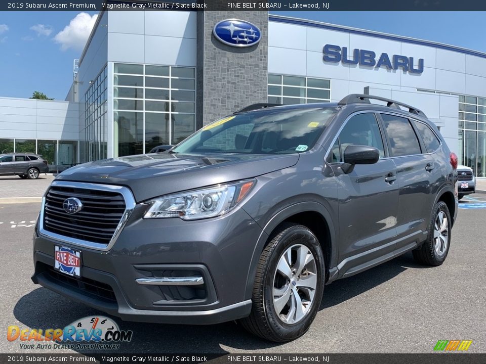 2019 Subaru Ascent Premium Magnetite Gray Metallic / Slate Black Photo #1