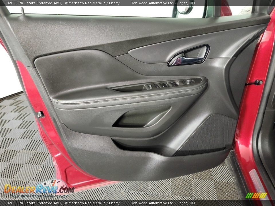 2020 Buick Encore Preferred AWD Winterberry Red Metallic / Ebony Photo #15