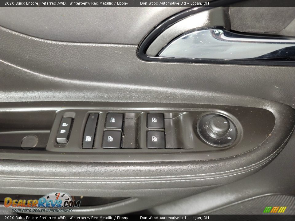 2020 Buick Encore Preferred AWD Winterberry Red Metallic / Ebony Photo #16