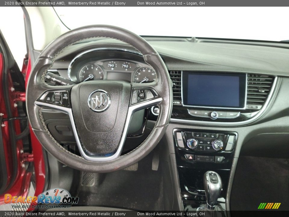 2020 Buick Encore Preferred AWD Winterberry Red Metallic / Ebony Photo #19