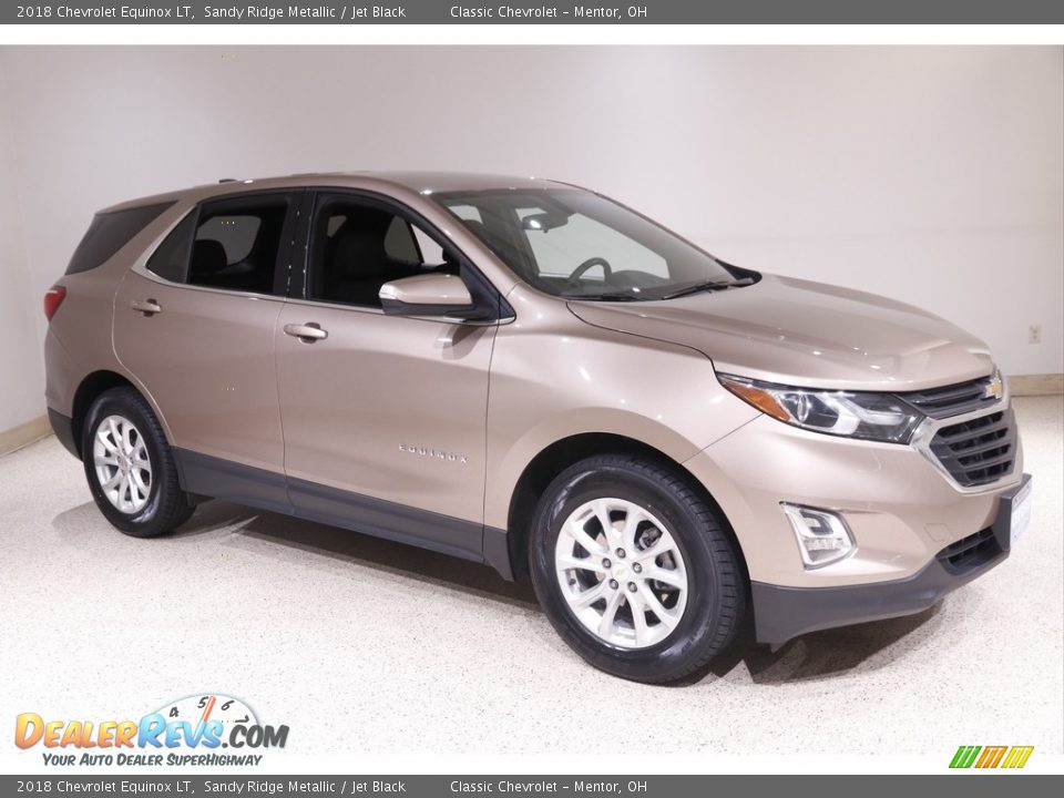 2018 Chevrolet Equinox LT Sandy Ridge Metallic / Jet Black Photo #1