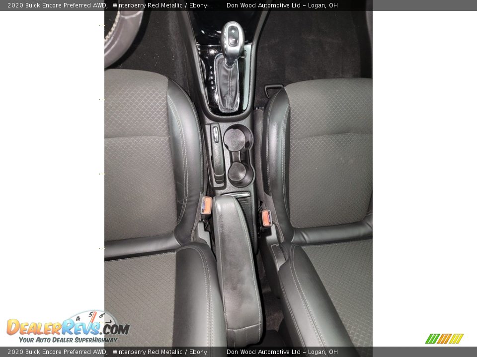 2020 Buick Encore Preferred AWD Winterberry Red Metallic / Ebony Photo #24