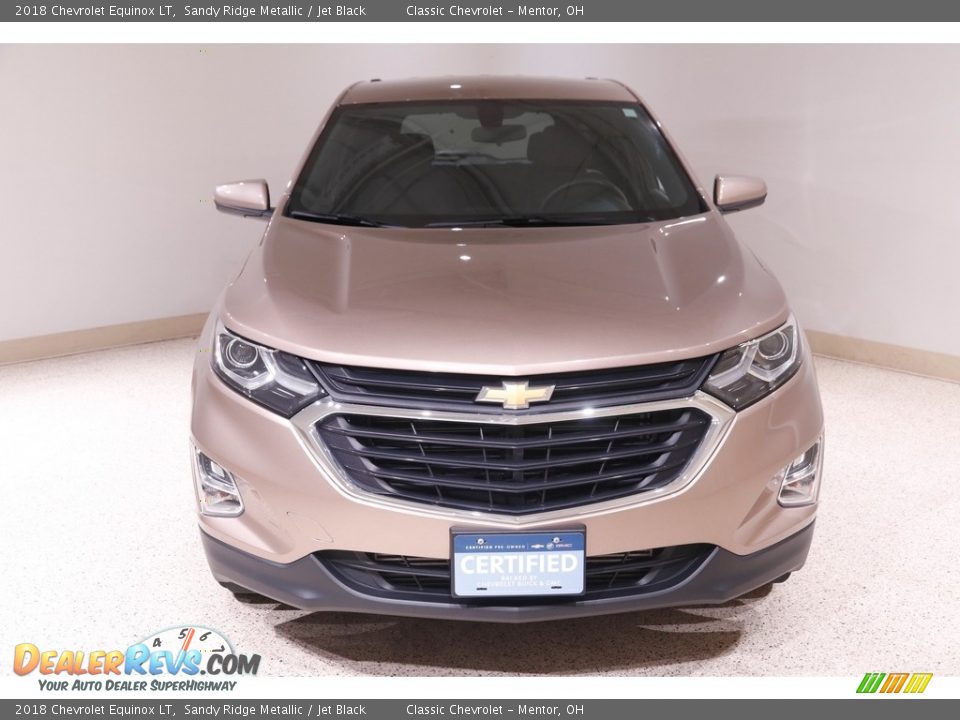 2018 Chevrolet Equinox LT Sandy Ridge Metallic / Jet Black Photo #2