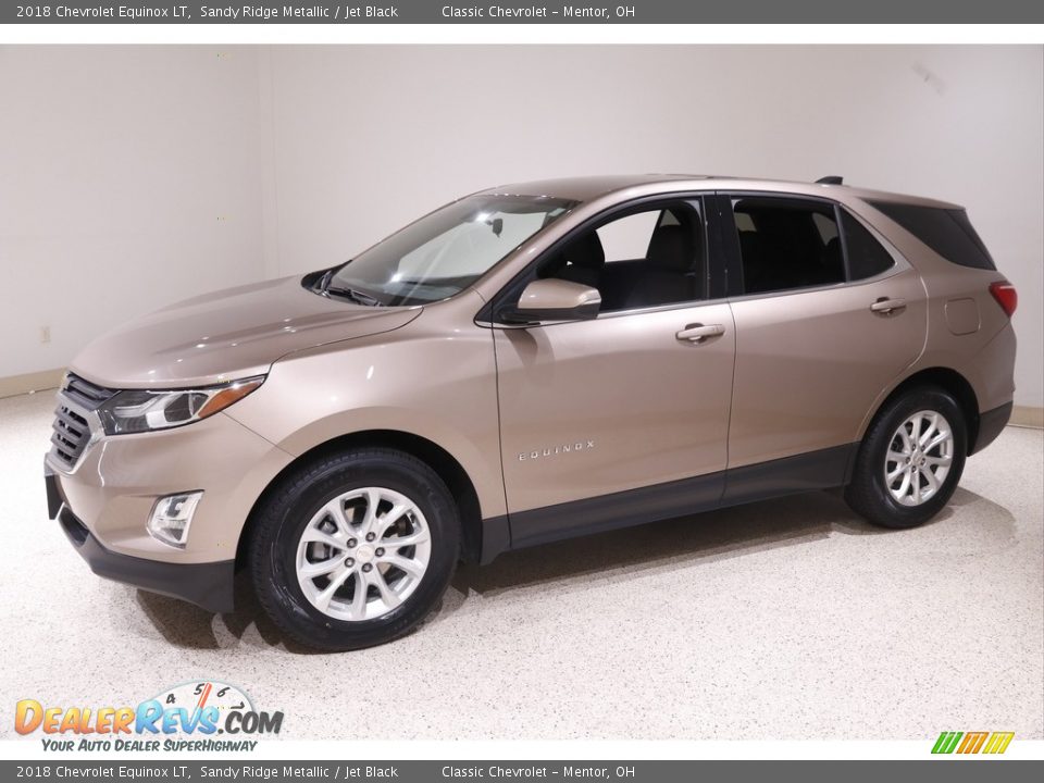 2018 Chevrolet Equinox LT Sandy Ridge Metallic / Jet Black Photo #3