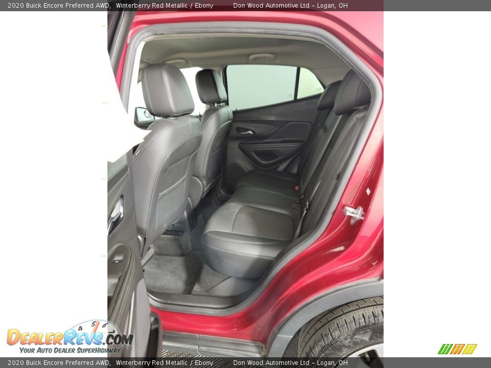 2020 Buick Encore Preferred AWD Winterberry Red Metallic / Ebony Photo #27