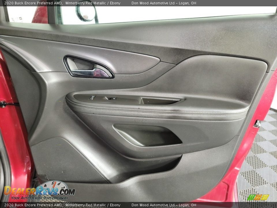 2020 Buick Encore Preferred AWD Winterberry Red Metallic / Ebony Photo #29