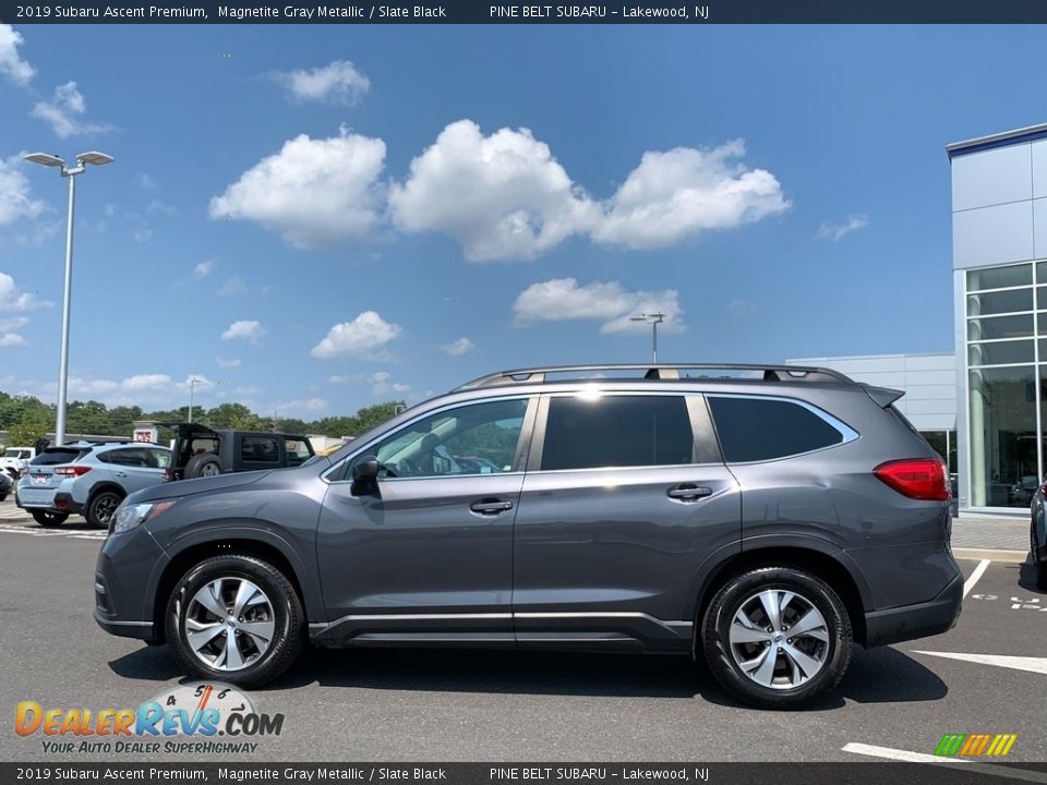2019 Subaru Ascent Premium Magnetite Gray Metallic / Slate Black Photo #15