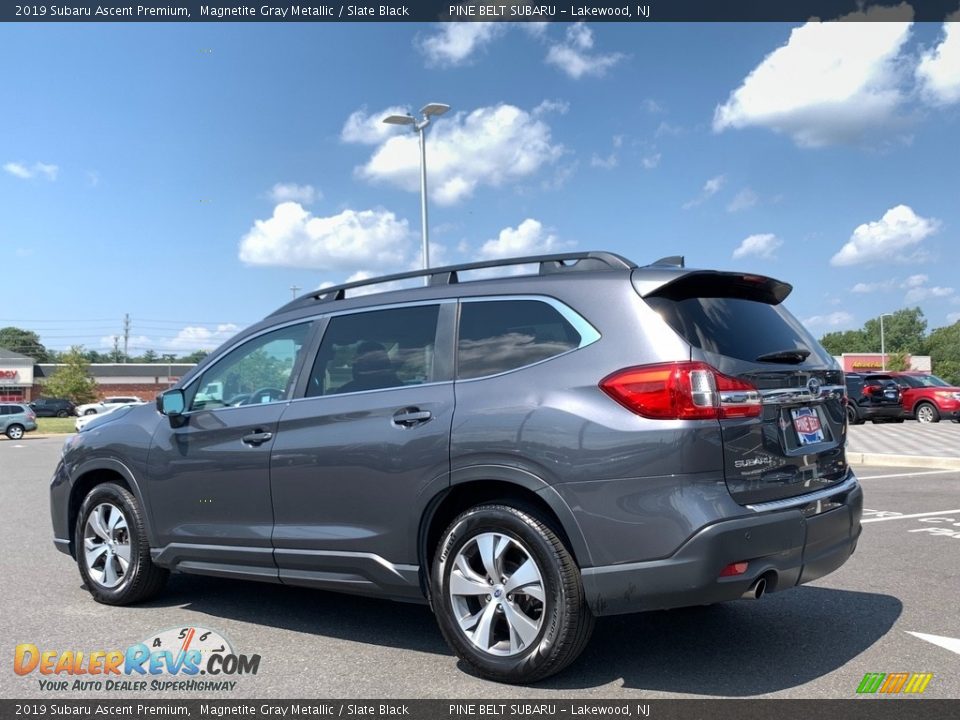 2019 Subaru Ascent Premium Magnetite Gray Metallic / Slate Black Photo #16