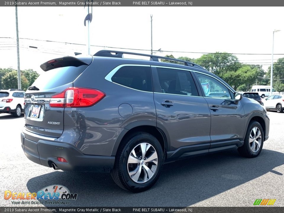 2019 Subaru Ascent Premium Magnetite Gray Metallic / Slate Black Photo #19