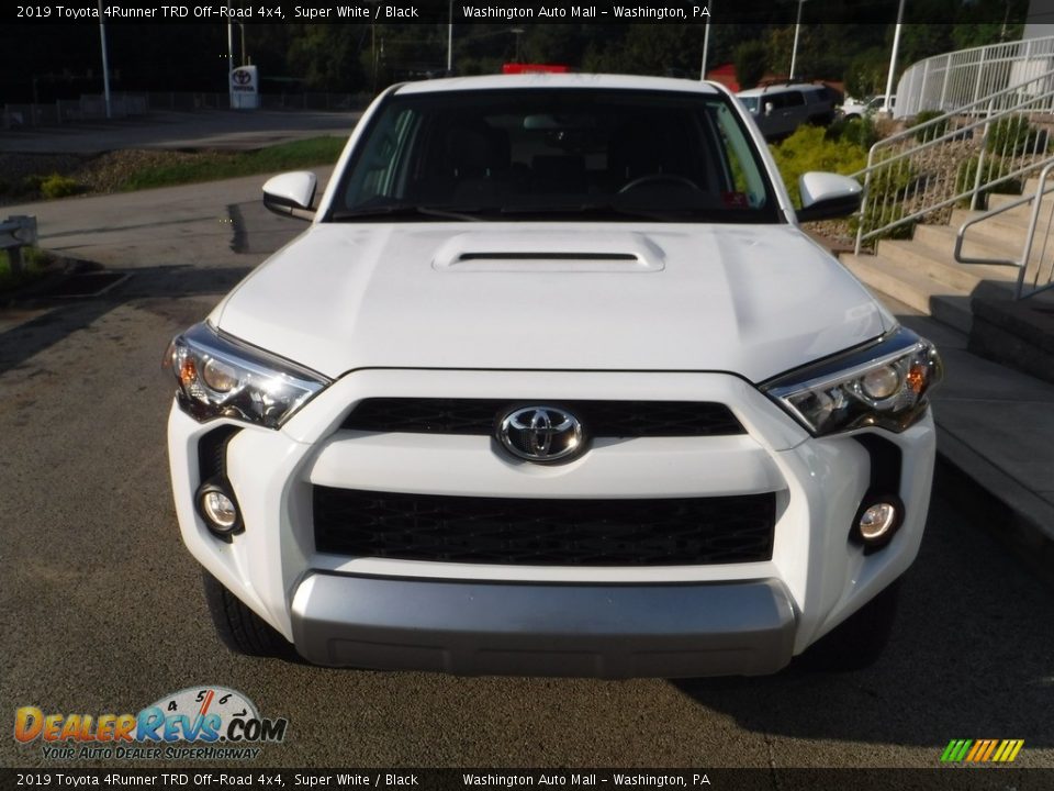 2019 Toyota 4Runner TRD Off-Road 4x4 Super White / Black Photo #11