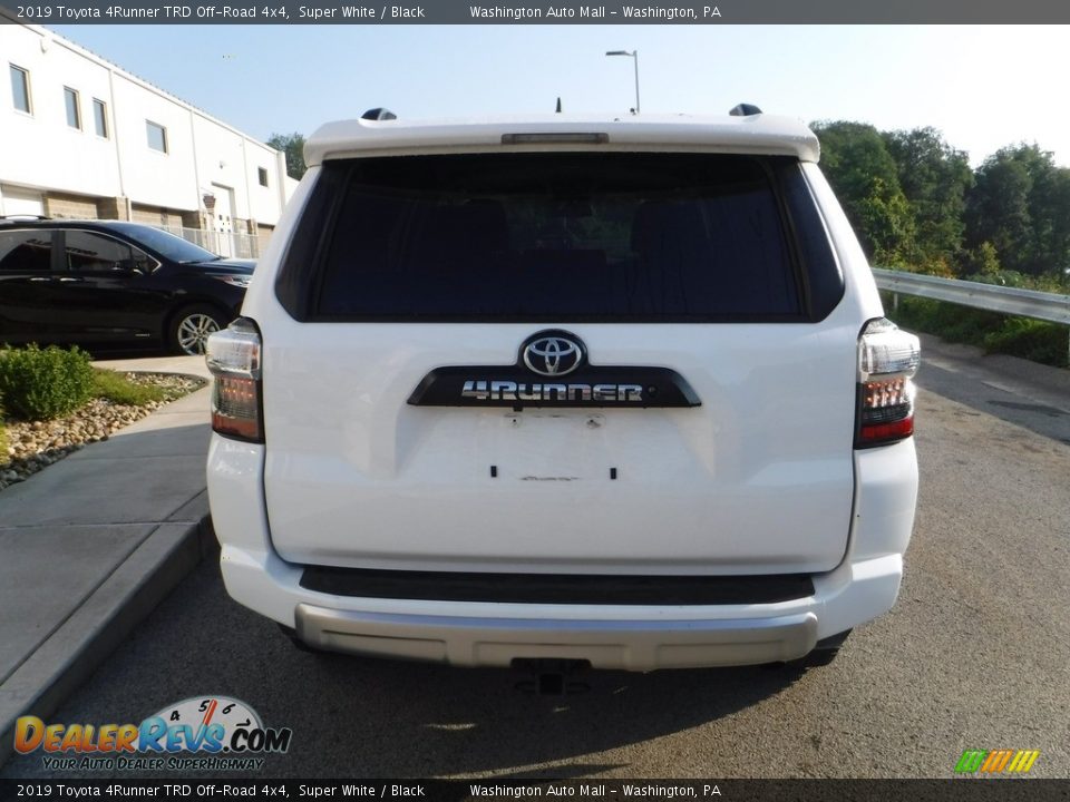 2019 Toyota 4Runner TRD Off-Road 4x4 Super White / Black Photo #17