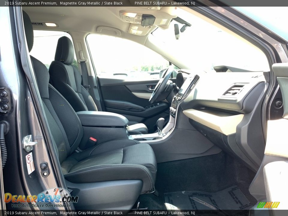 2019 Subaru Ascent Premium Magnetite Gray Metallic / Slate Black Photo #25