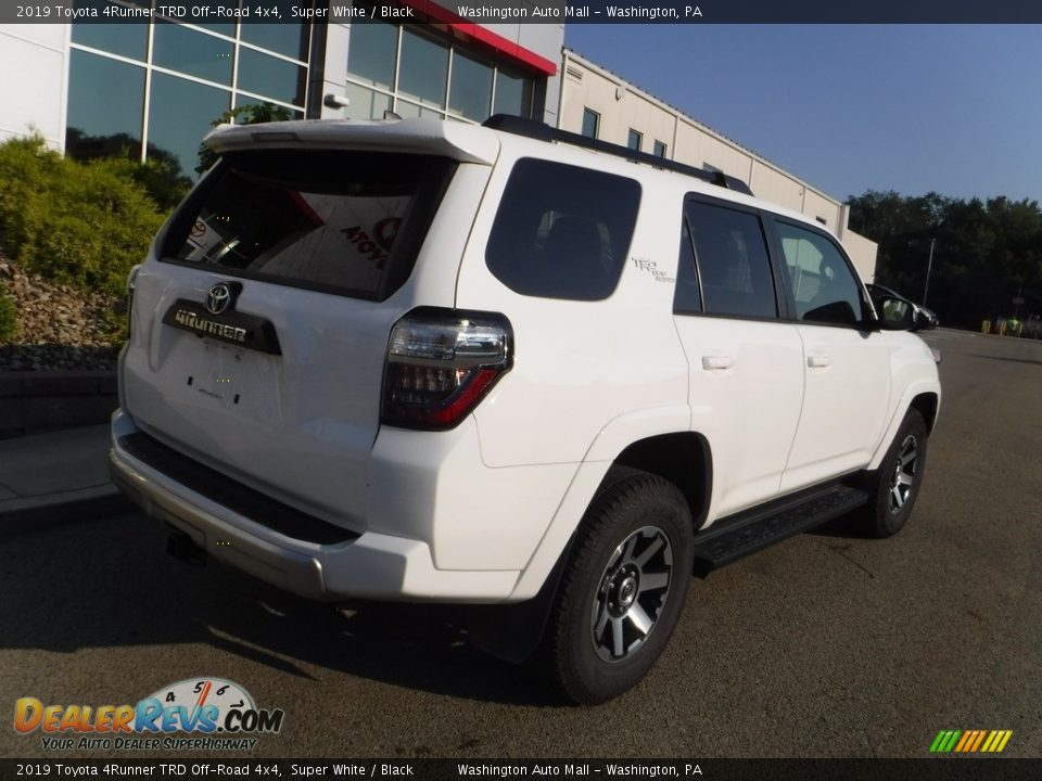 2019 Toyota 4Runner TRD Off-Road 4x4 Super White / Black Photo #18