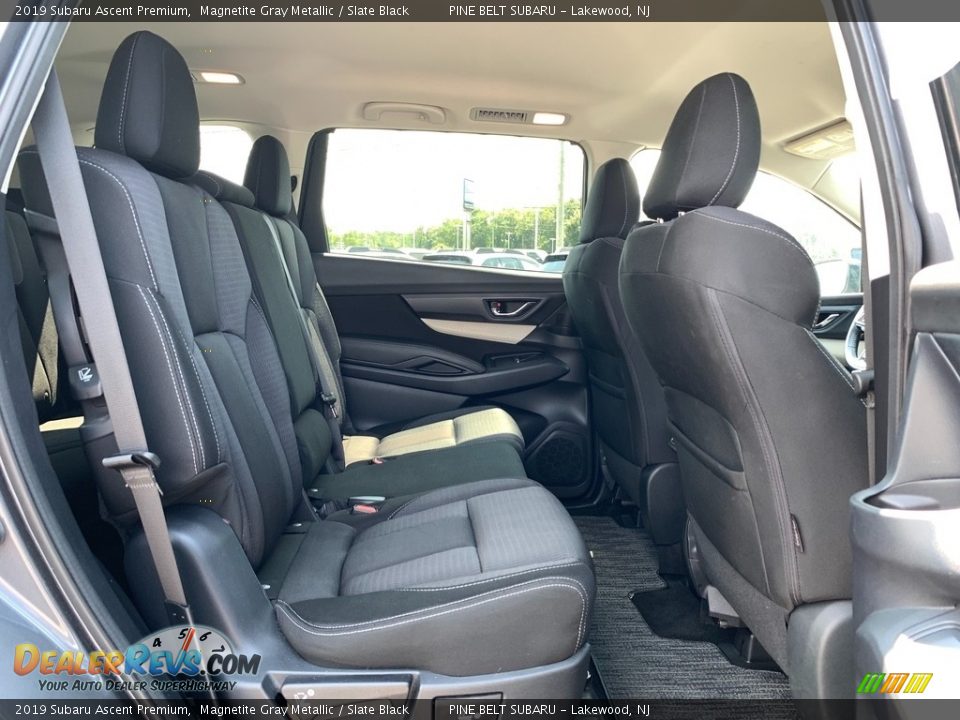 2019 Subaru Ascent Premium Magnetite Gray Metallic / Slate Black Photo #28