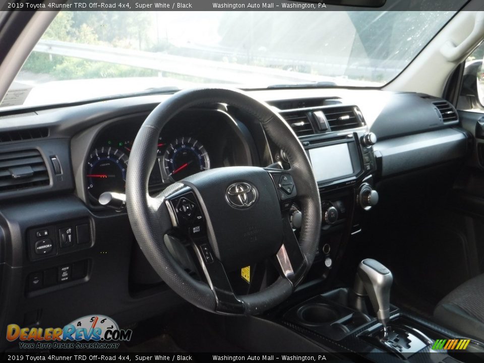 2019 Toyota 4Runner TRD Off-Road 4x4 Super White / Black Photo #21