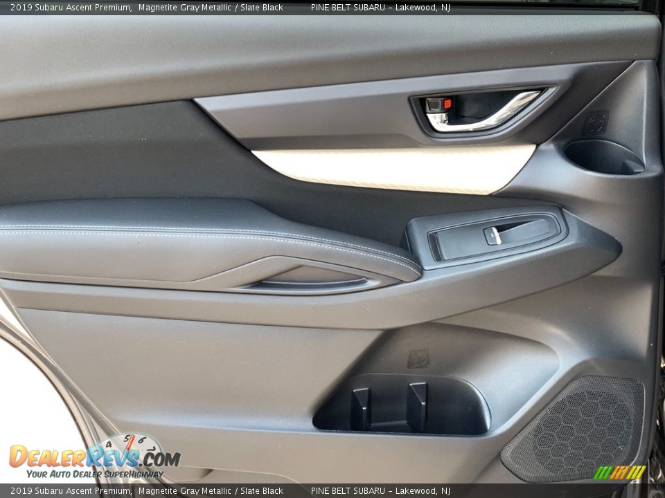 2019 Subaru Ascent Premium Magnetite Gray Metallic / Slate Black Photo #30