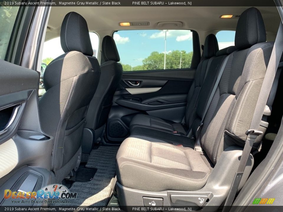 2019 Subaru Ascent Premium Magnetite Gray Metallic / Slate Black Photo #31