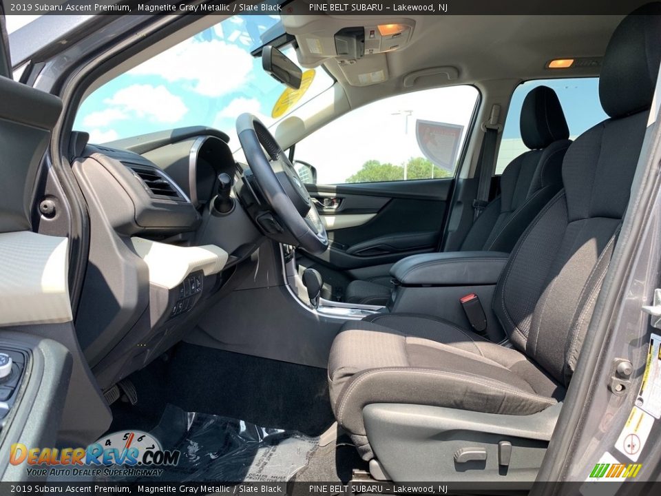 2019 Subaru Ascent Premium Magnetite Gray Metallic / Slate Black Photo #36