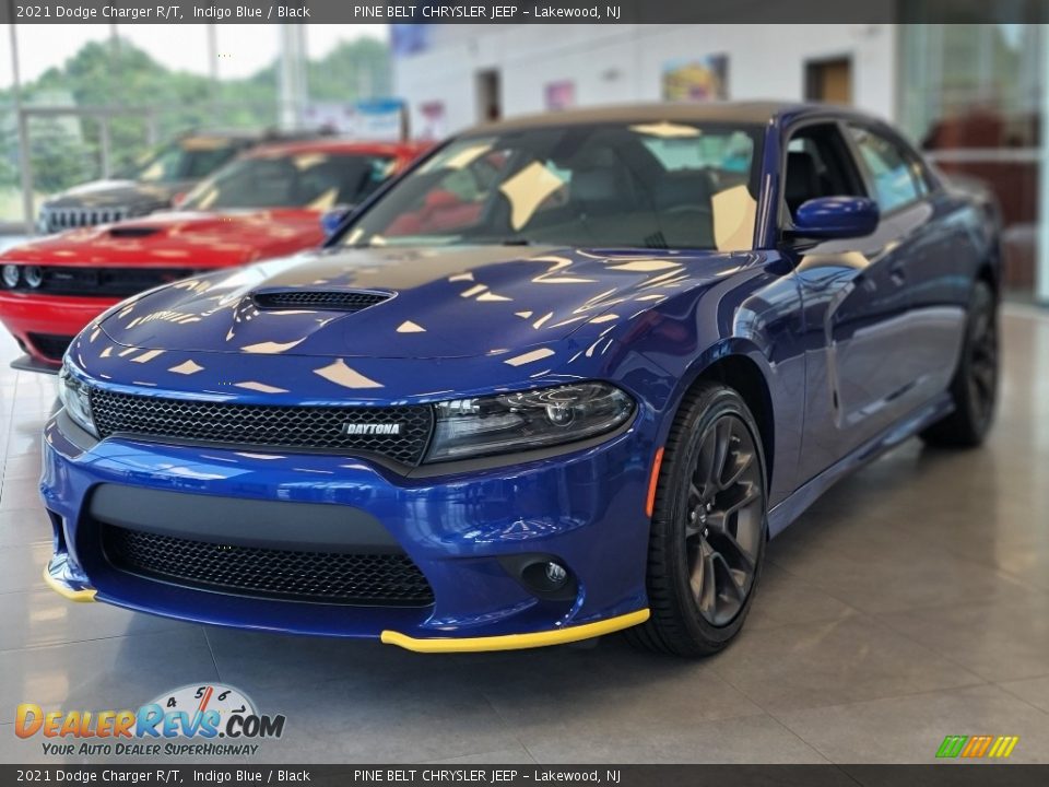 2021 Dodge Charger R/T Indigo Blue / Black Photo #1