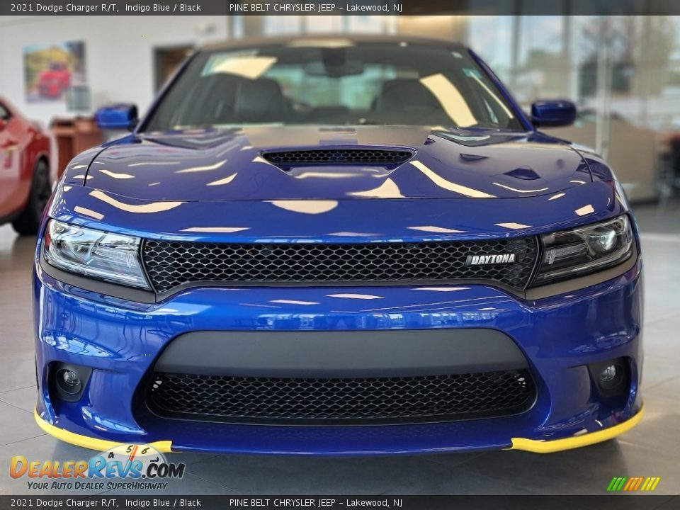 2021 Dodge Charger R/T Indigo Blue / Black Photo #2