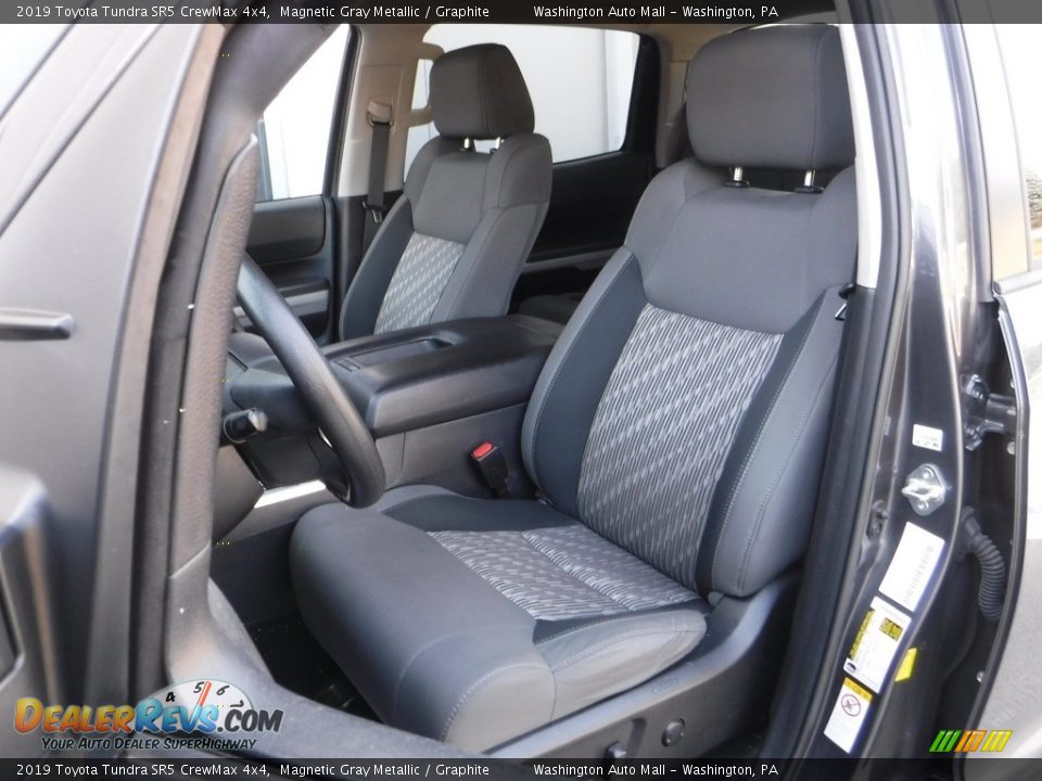 2019 Toyota Tundra SR5 CrewMax 4x4 Magnetic Gray Metallic / Graphite Photo #16