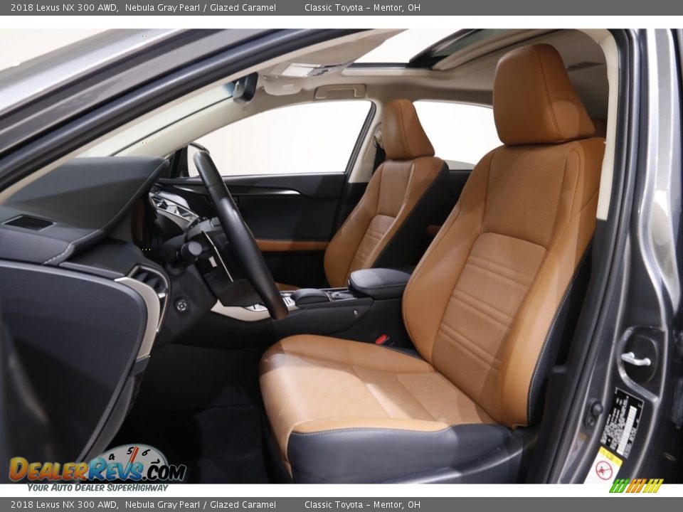 2018 Lexus NX 300 AWD Nebula Gray Pearl / Glazed Caramel Photo #5