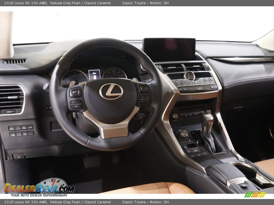 2018 Lexus NX 300 AWD Nebula Gray Pearl / Glazed Caramel Photo #6