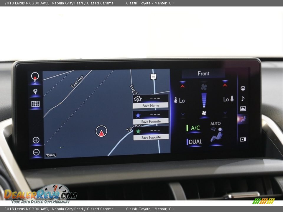 2018 Lexus NX 300 AWD Nebula Gray Pearl / Glazed Caramel Photo #11