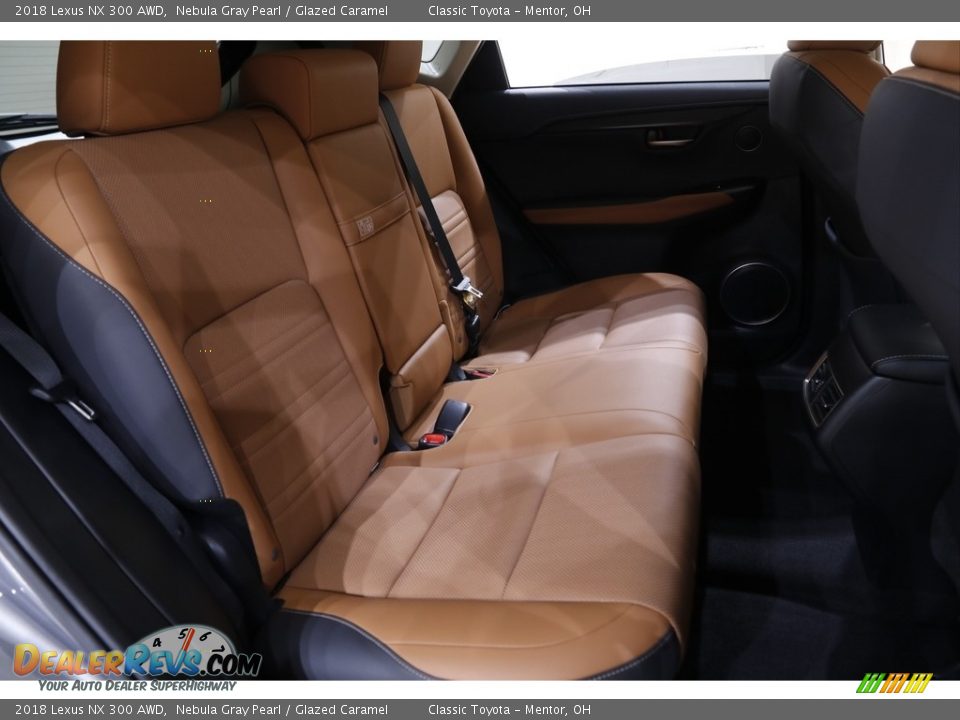 2018 Lexus NX 300 AWD Nebula Gray Pearl / Glazed Caramel Photo #17