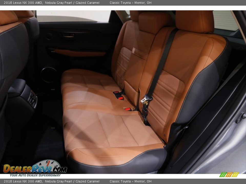 2018 Lexus NX 300 AWD Nebula Gray Pearl / Glazed Caramel Photo #18