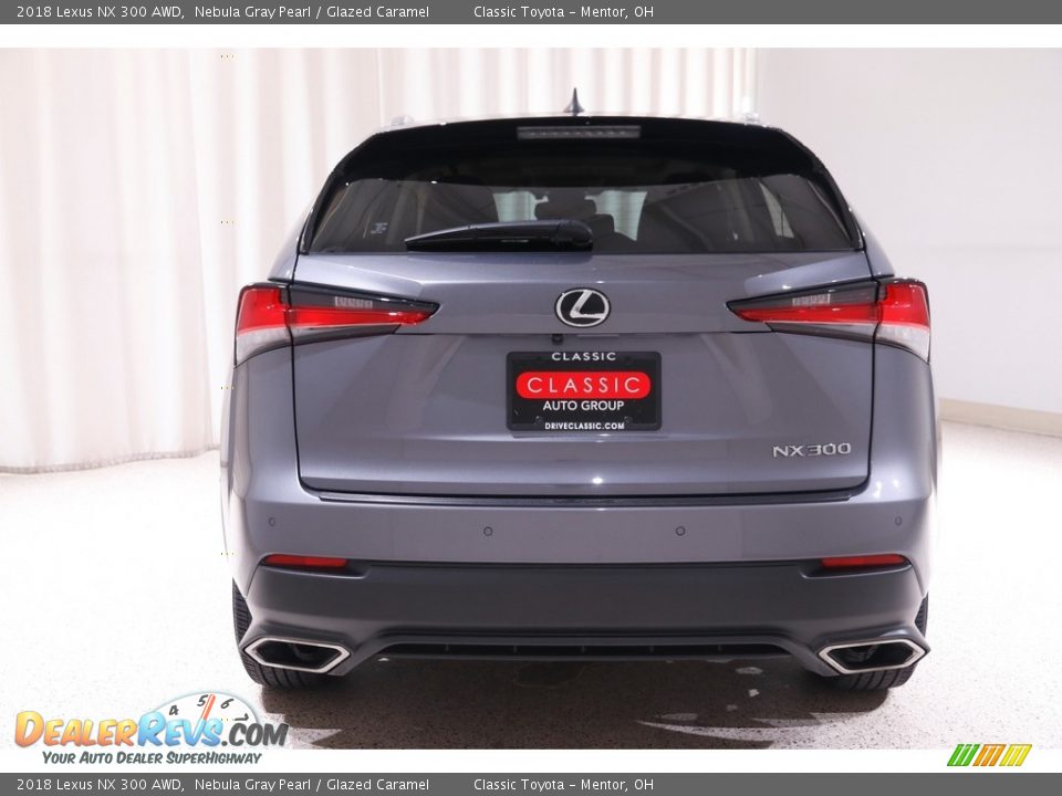2018 Lexus NX 300 AWD Nebula Gray Pearl / Glazed Caramel Photo #19
