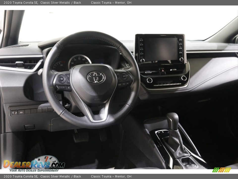 2020 Toyota Corolla SE Classic Silver Metallic / Black Photo #6