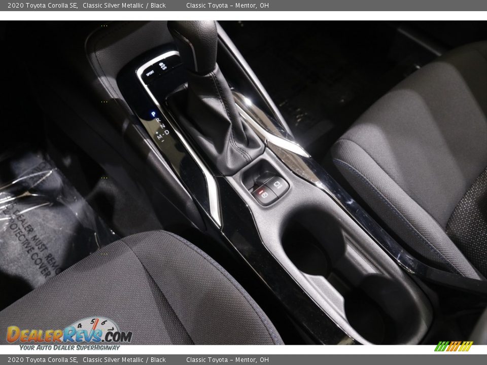 2020 Toyota Corolla SE Classic Silver Metallic / Black Photo #12