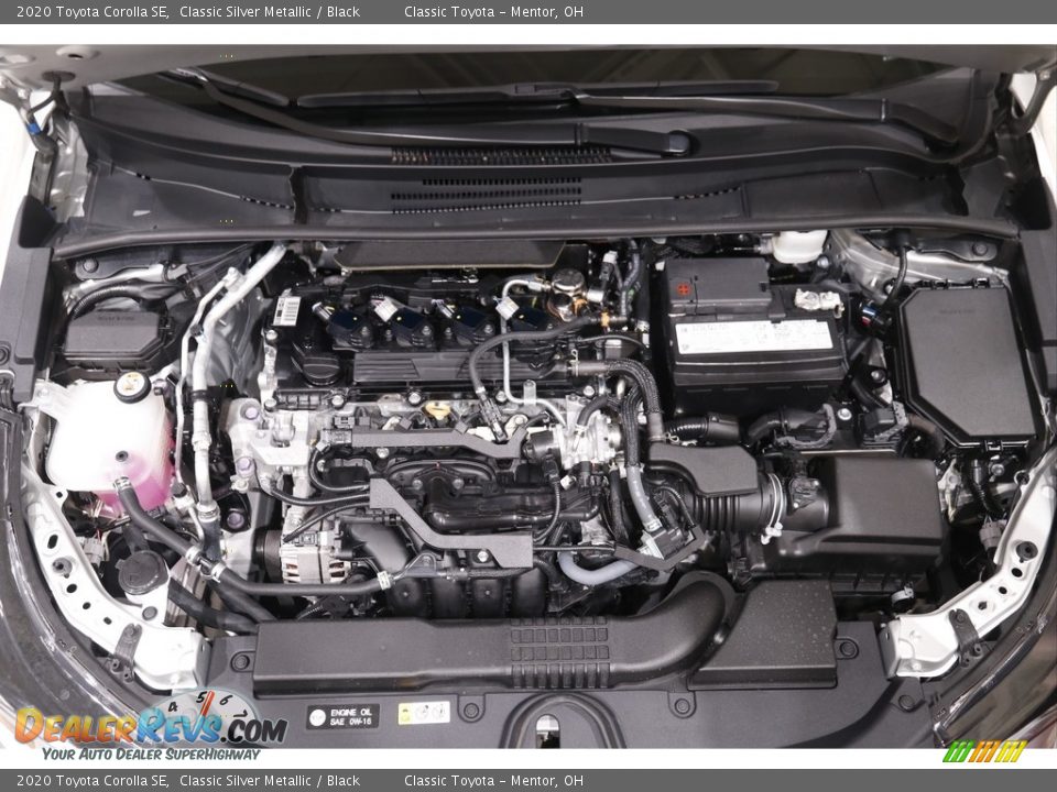 2020 Toyota Corolla SE Classic Silver Metallic / Black Photo #18