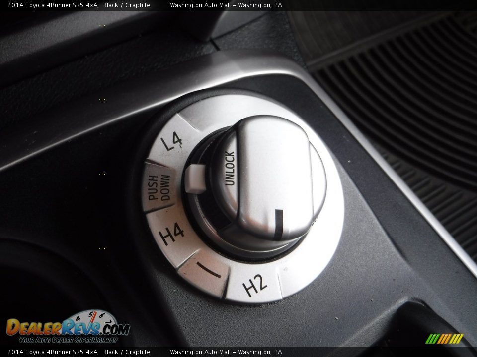 2014 Toyota 4Runner SR5 4x4 Black / Graphite Photo #5