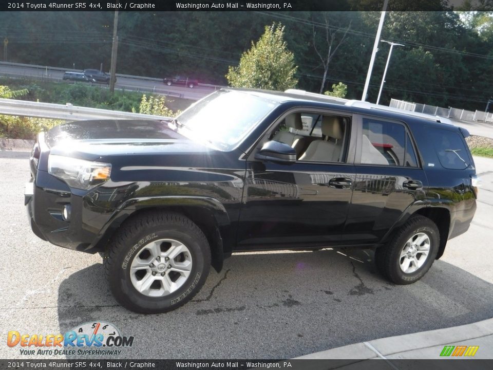 2014 Toyota 4Runner SR5 4x4 Black / Graphite Photo #12