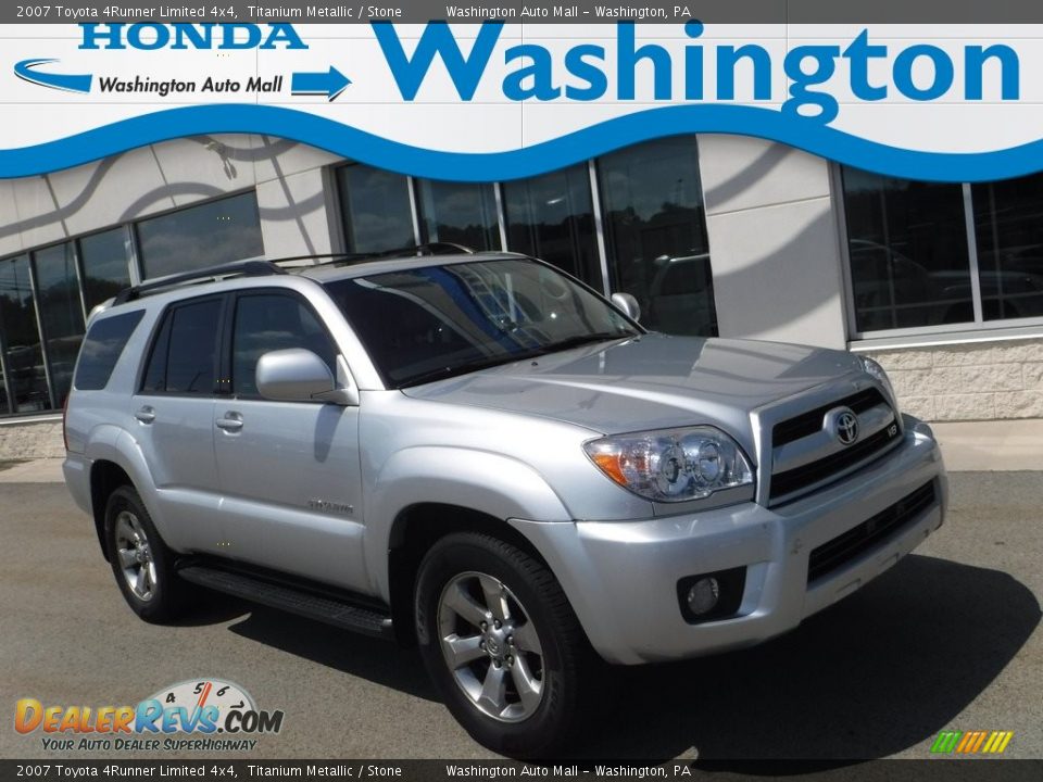 2007 Toyota 4Runner Limited 4x4 Titanium Metallic / Stone Photo #1