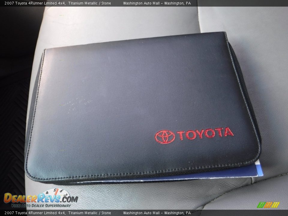 2007 Toyota 4Runner Limited 4x4 Titanium Metallic / Stone Photo #34