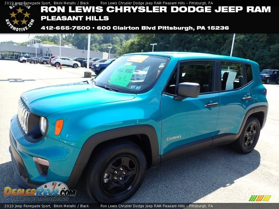 2019 Jeep Renegade Sport Bikini Metallic / Black Photo #1