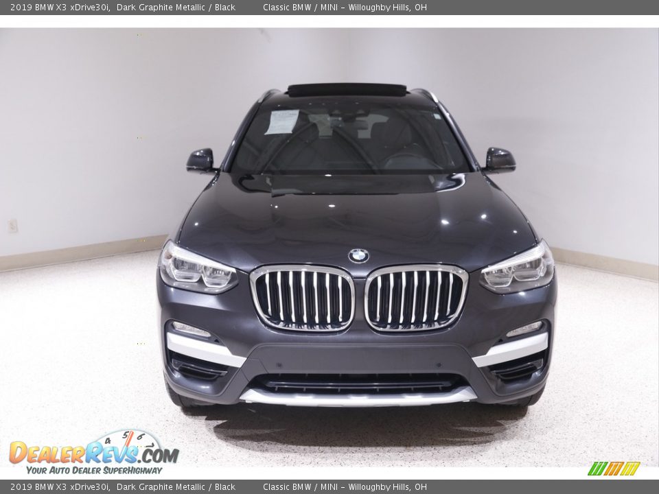 2019 BMW X3 xDrive30i Dark Graphite Metallic / Black Photo #2